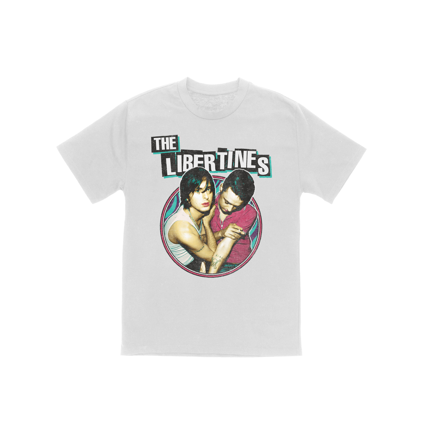 The Libertines Circle White Tee