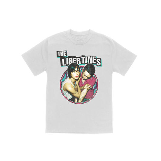 The Libertines Circle White Tee