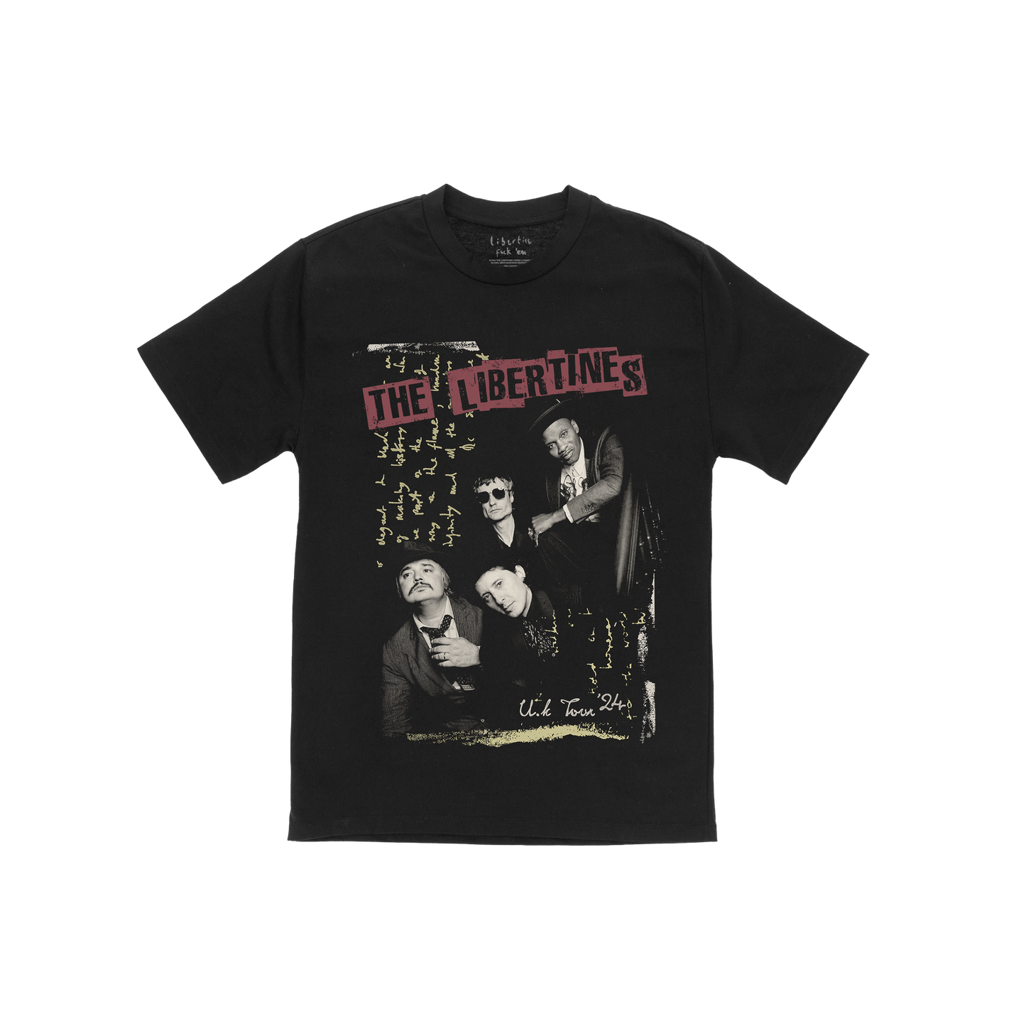 The Libertines Black Tour Tee