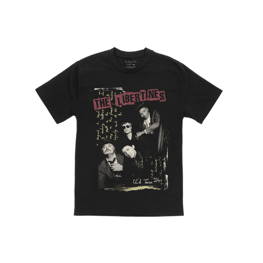 The Libertines Black Tour Tee