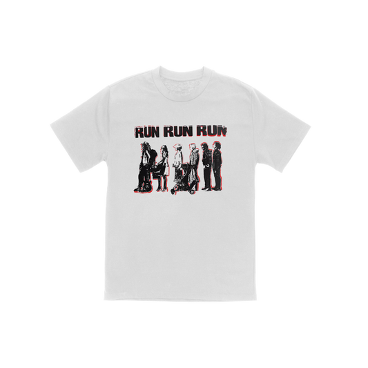 Run Run Run T-Shirt White